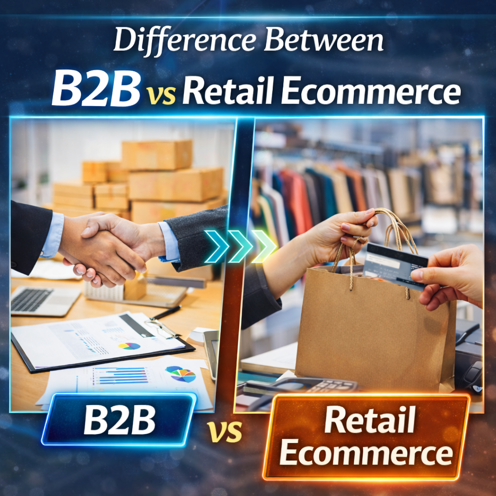 Difference Between B2B and Retail Ecommerce