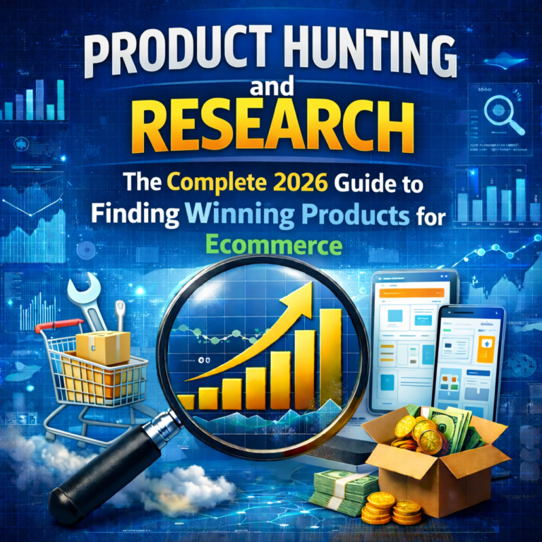 product hunting and research.