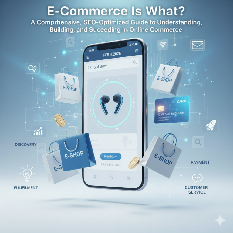 E‑Commerce Is What?