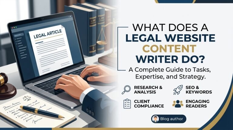 What Does a Legal Website Content Writer Do? A Complete Guide